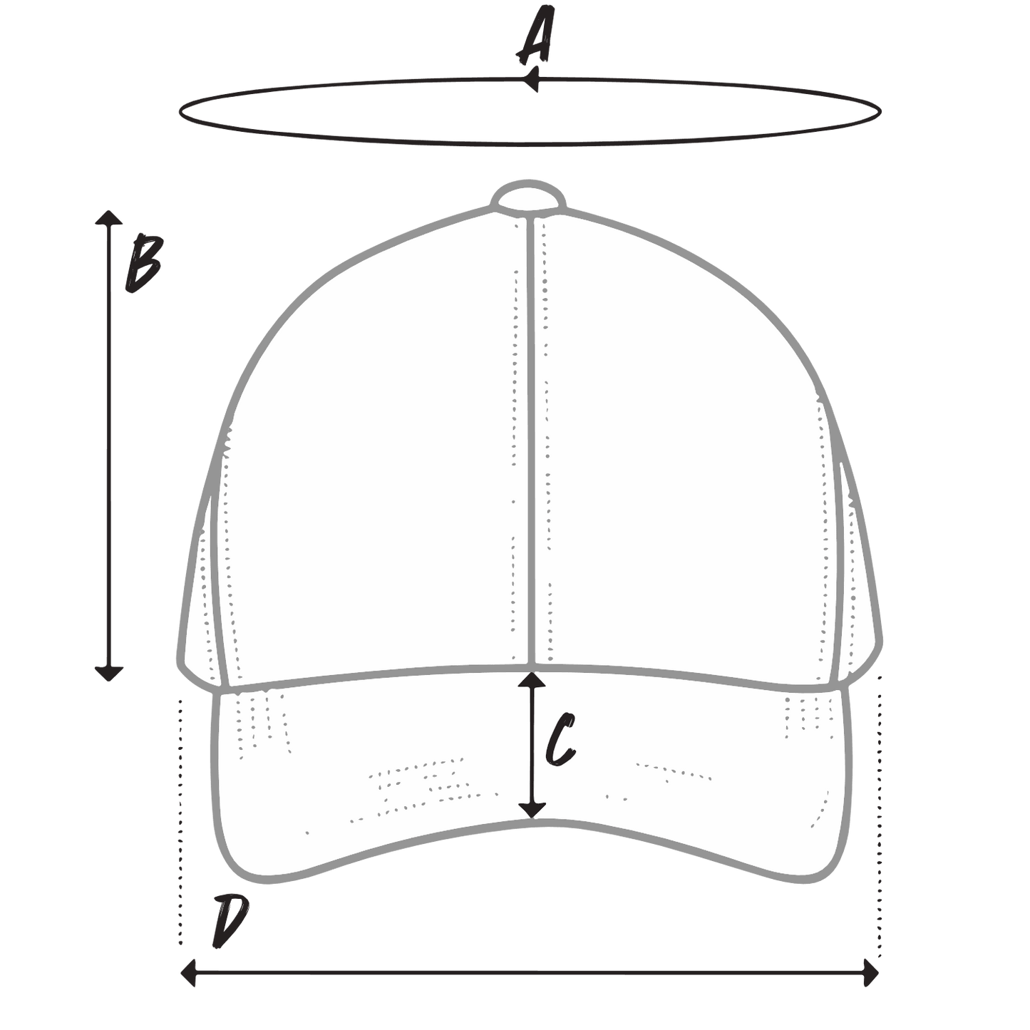 Description for the size chart.