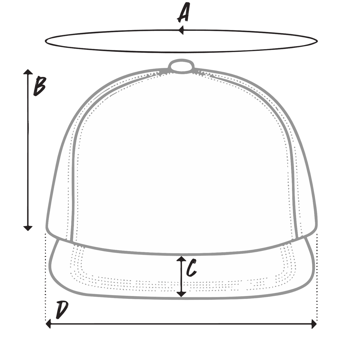Description for the size chart.