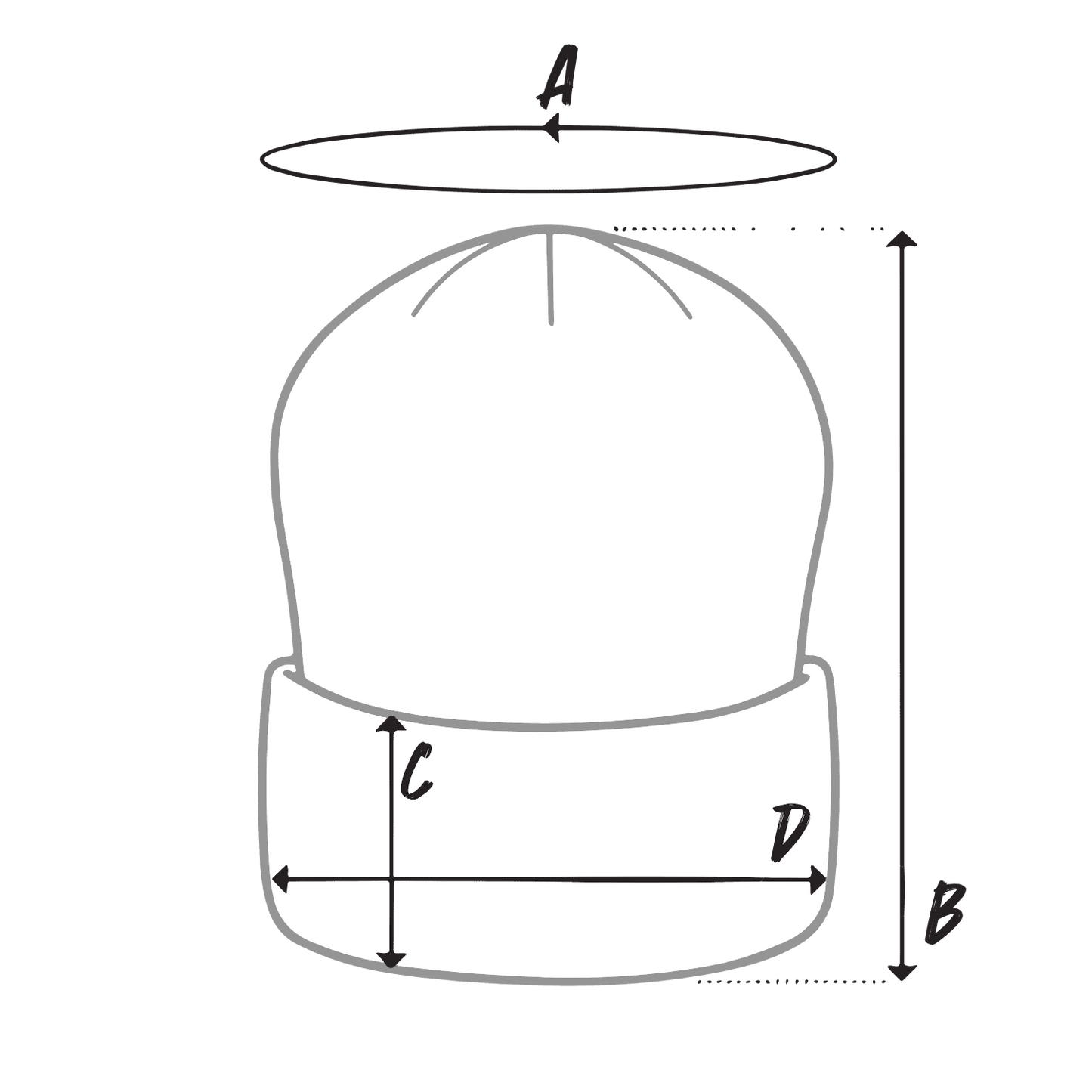 TINA Embroidered Beanie