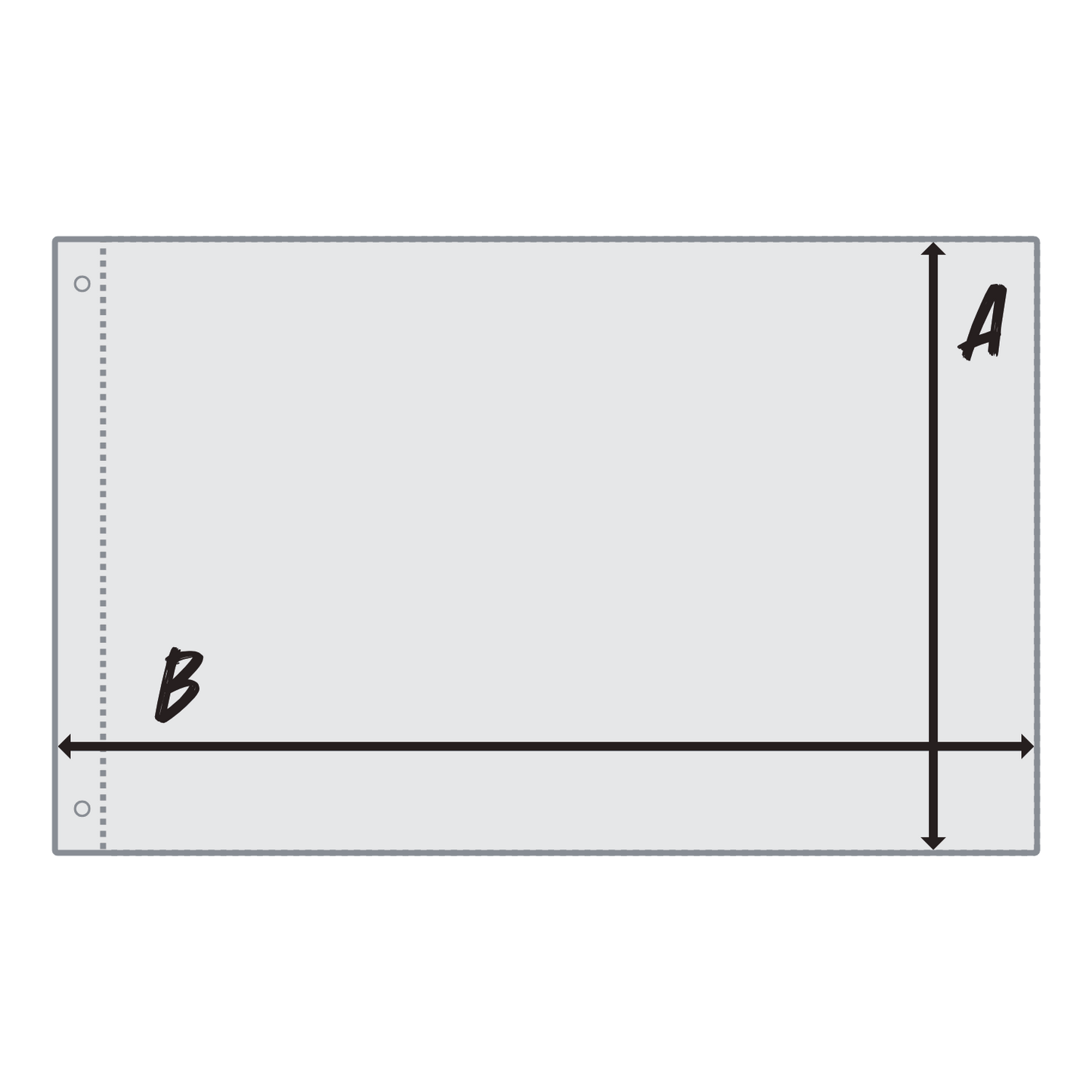 Description for the size chart.