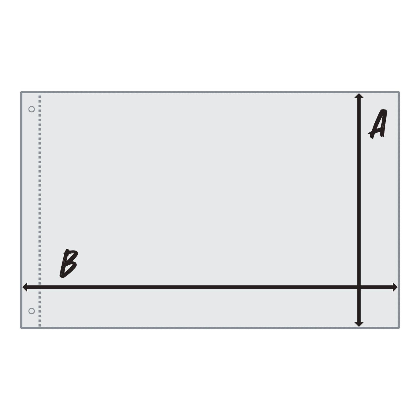Description for the size chart.