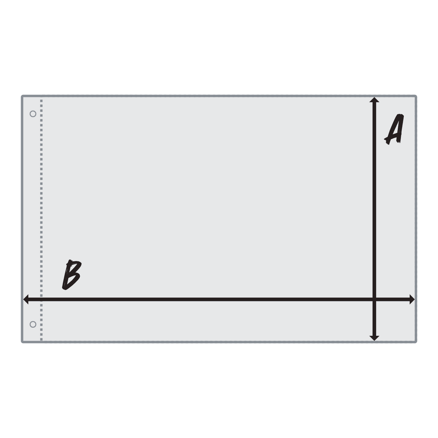 Description for the size chart.