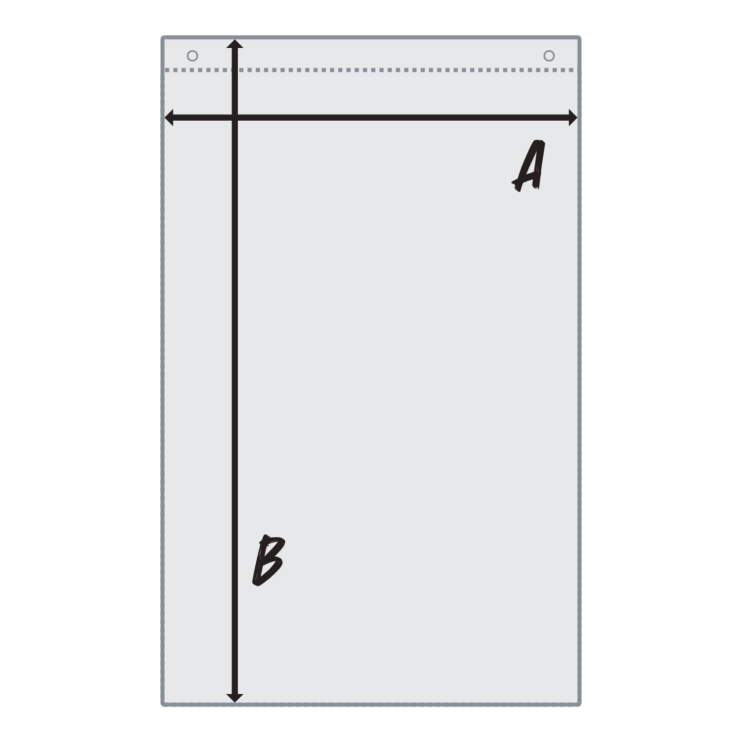 Description for the size chart.