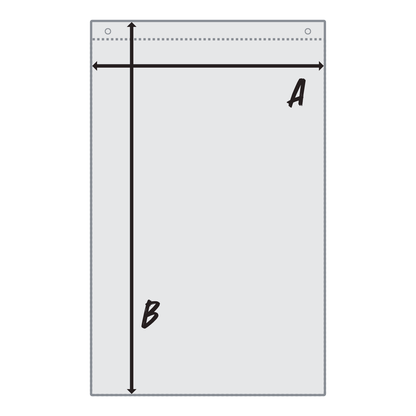 Description for the size chart.