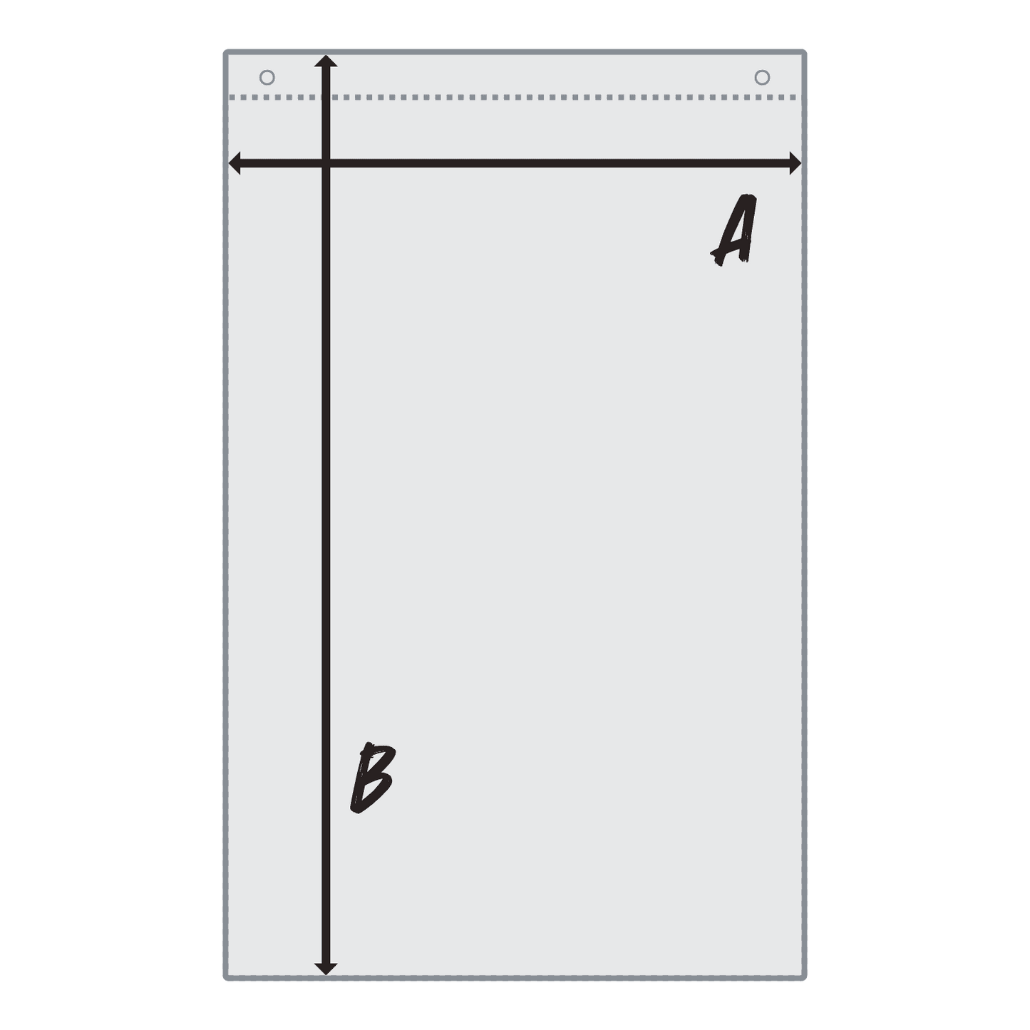 Description for the size chart.