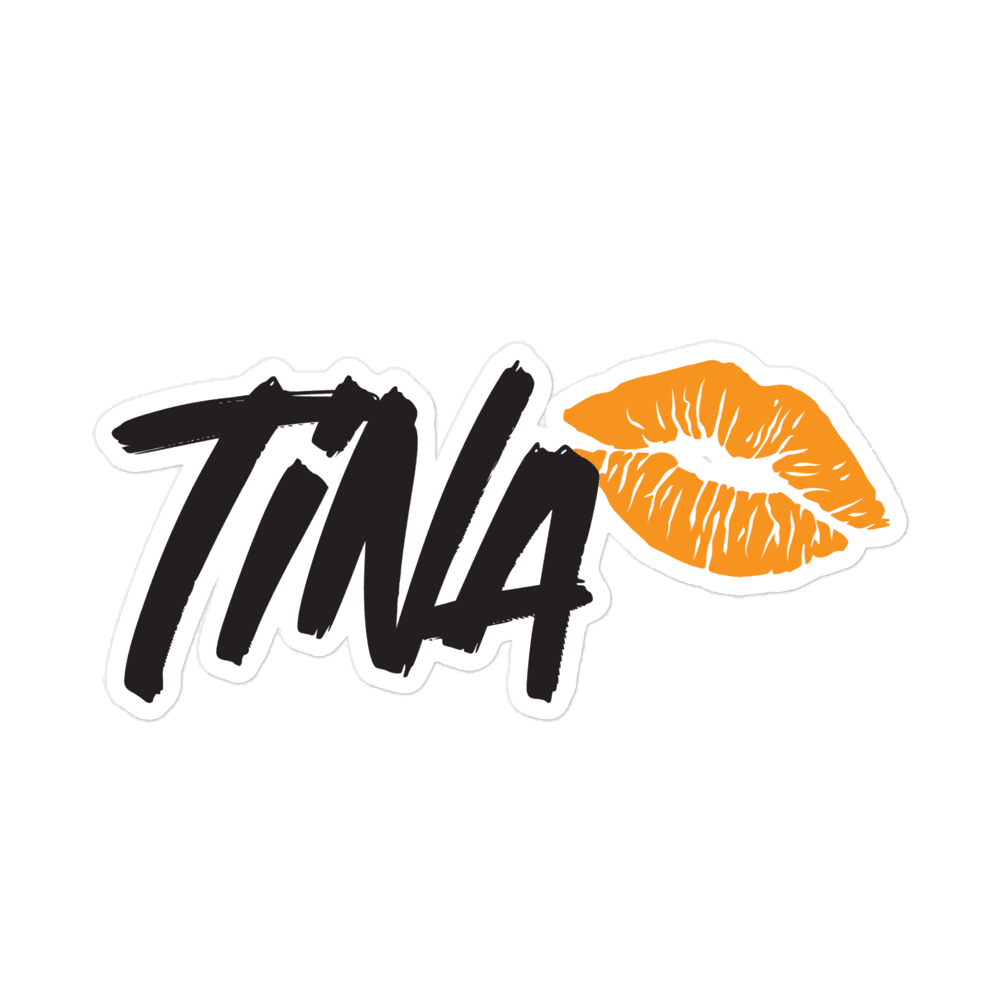 TINA | Bitcoin Sticker