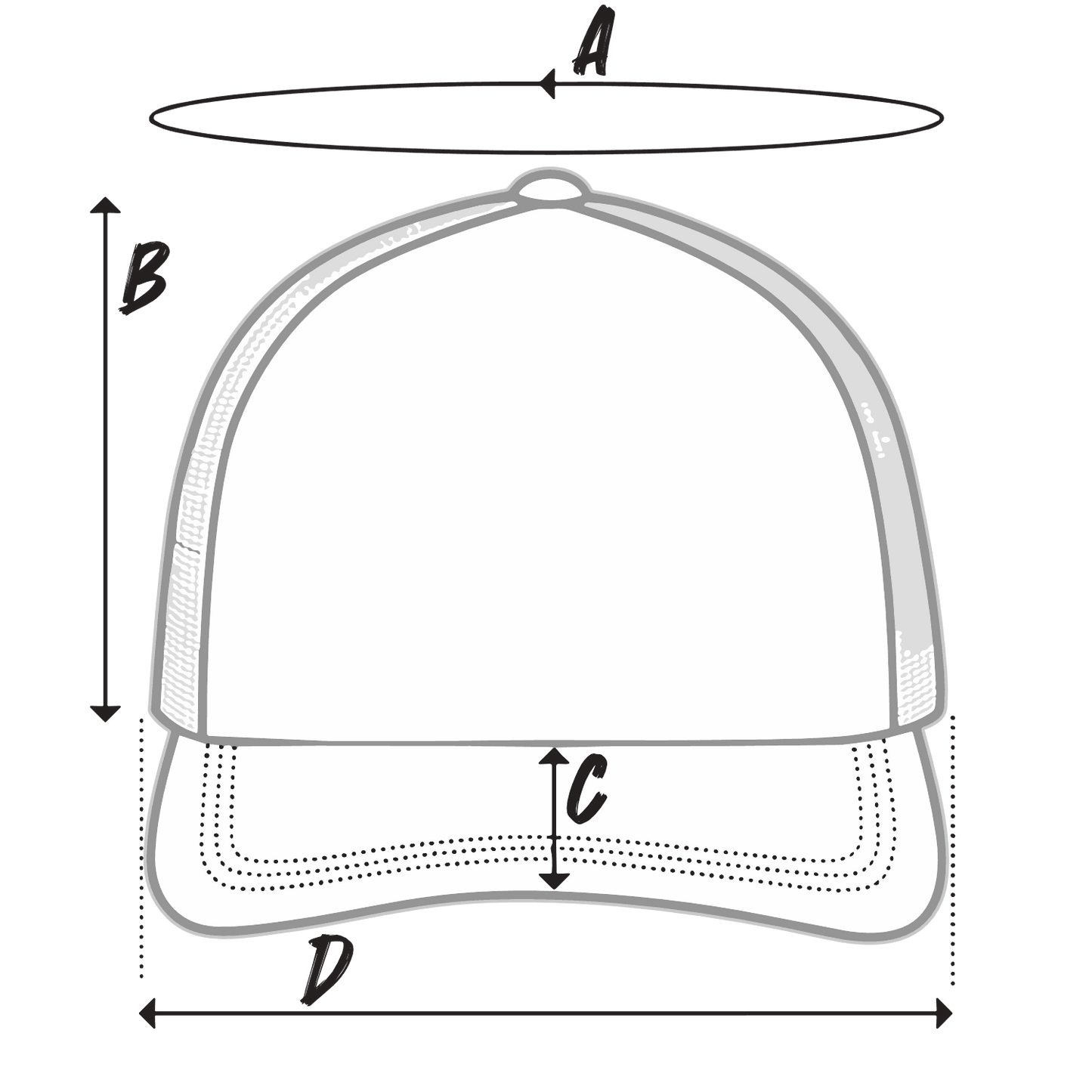 Description for the size chart.