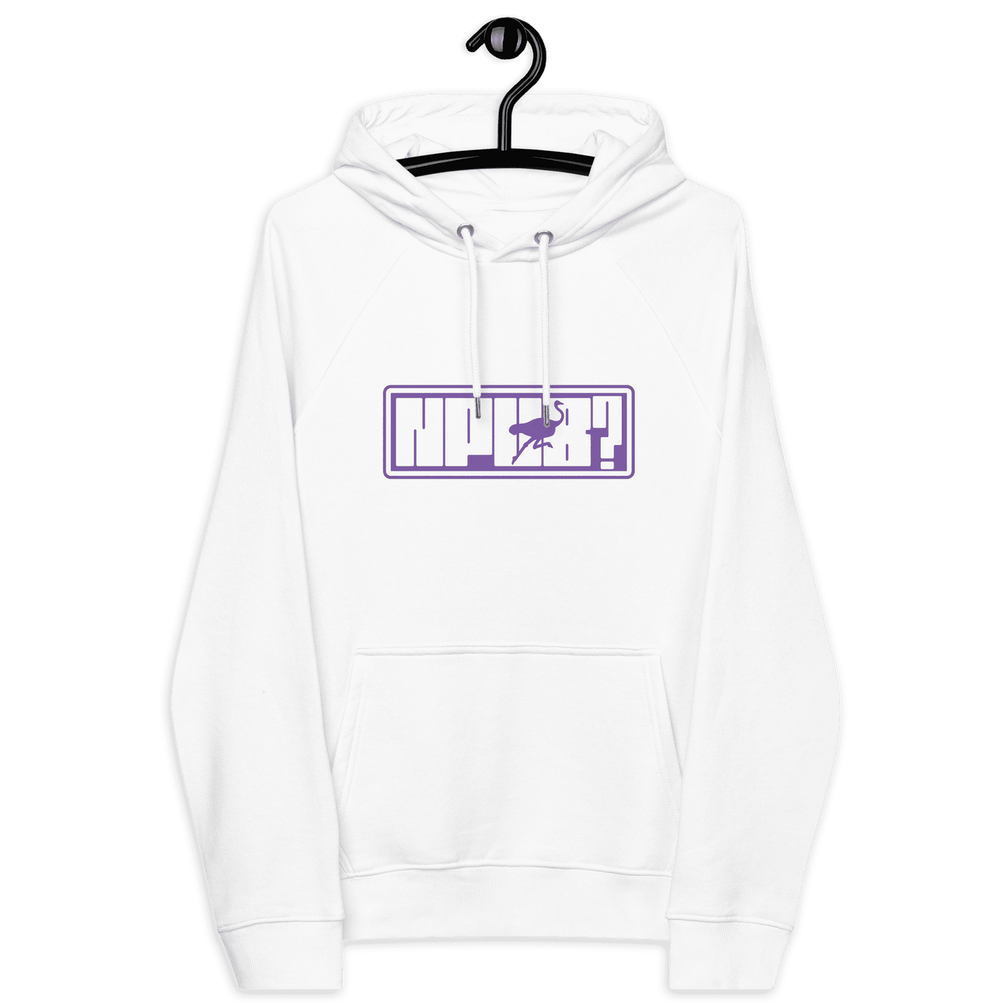 Eco-friendly nPub Nostr Hoodie with OEKO-TEX, PETA, GOTS, OCS, and GRS certifications