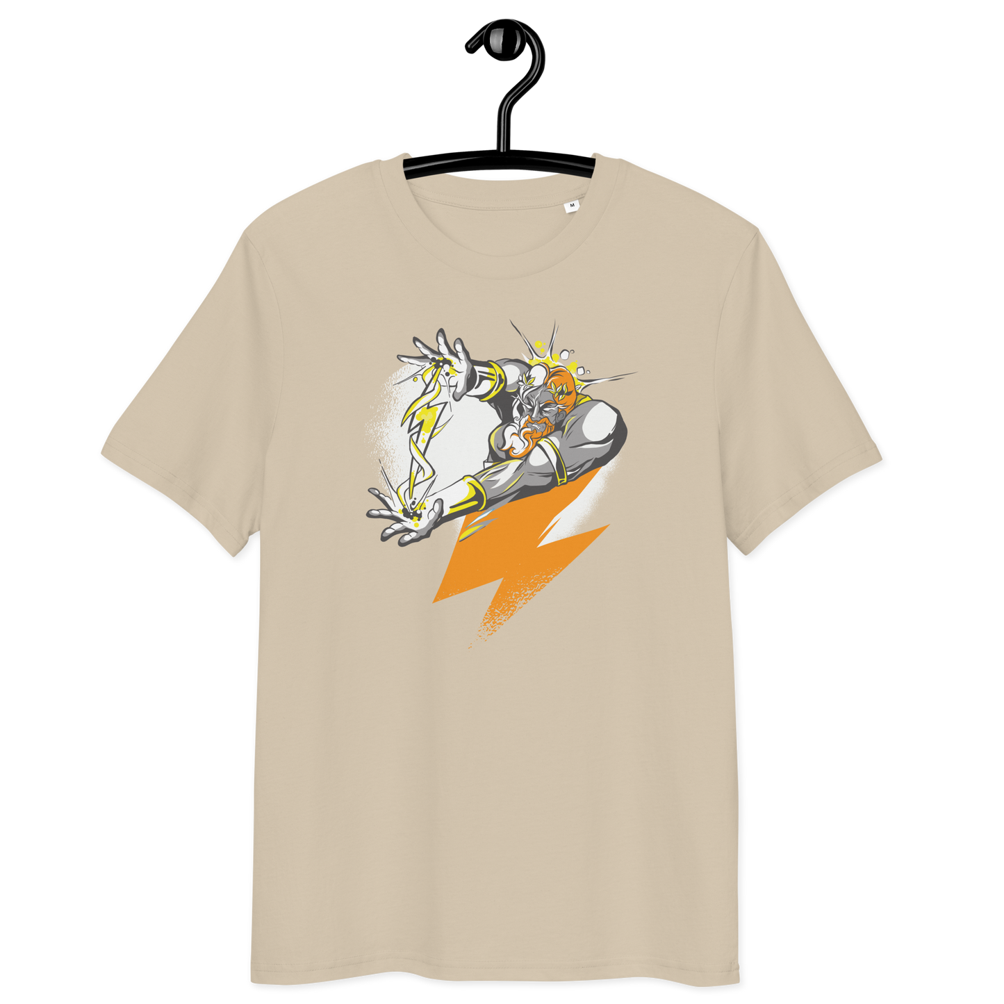 Certification logos for organic and ethical standards on Bitcoin Support Zeus organic cotton Bitcoin T-shirt