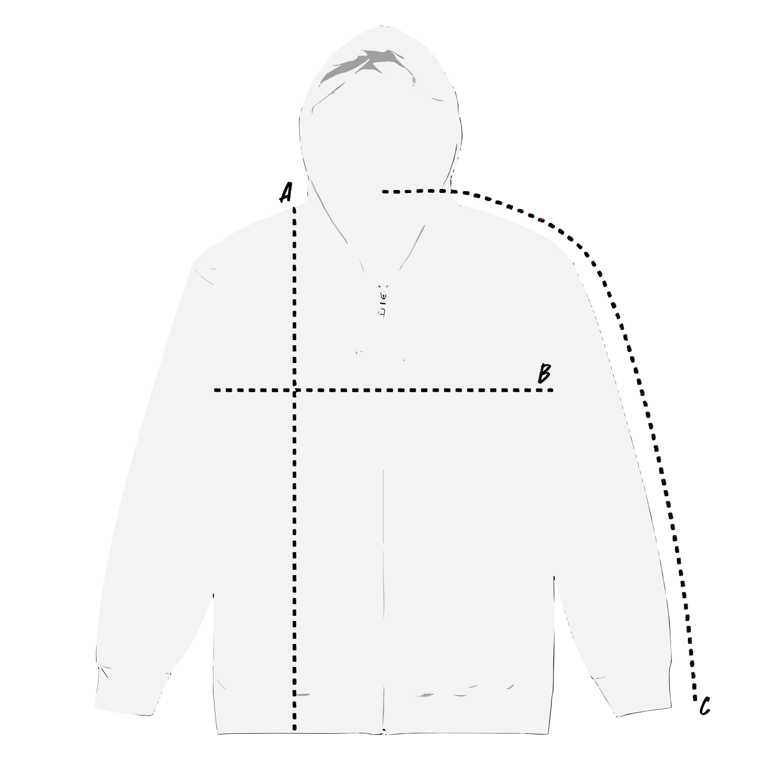 Description for the size chart.