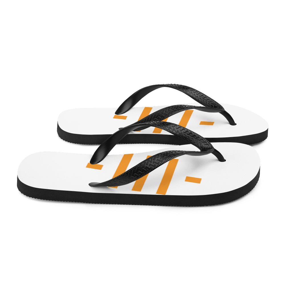 Sats Symbol | Bitcoin Flip-Flops