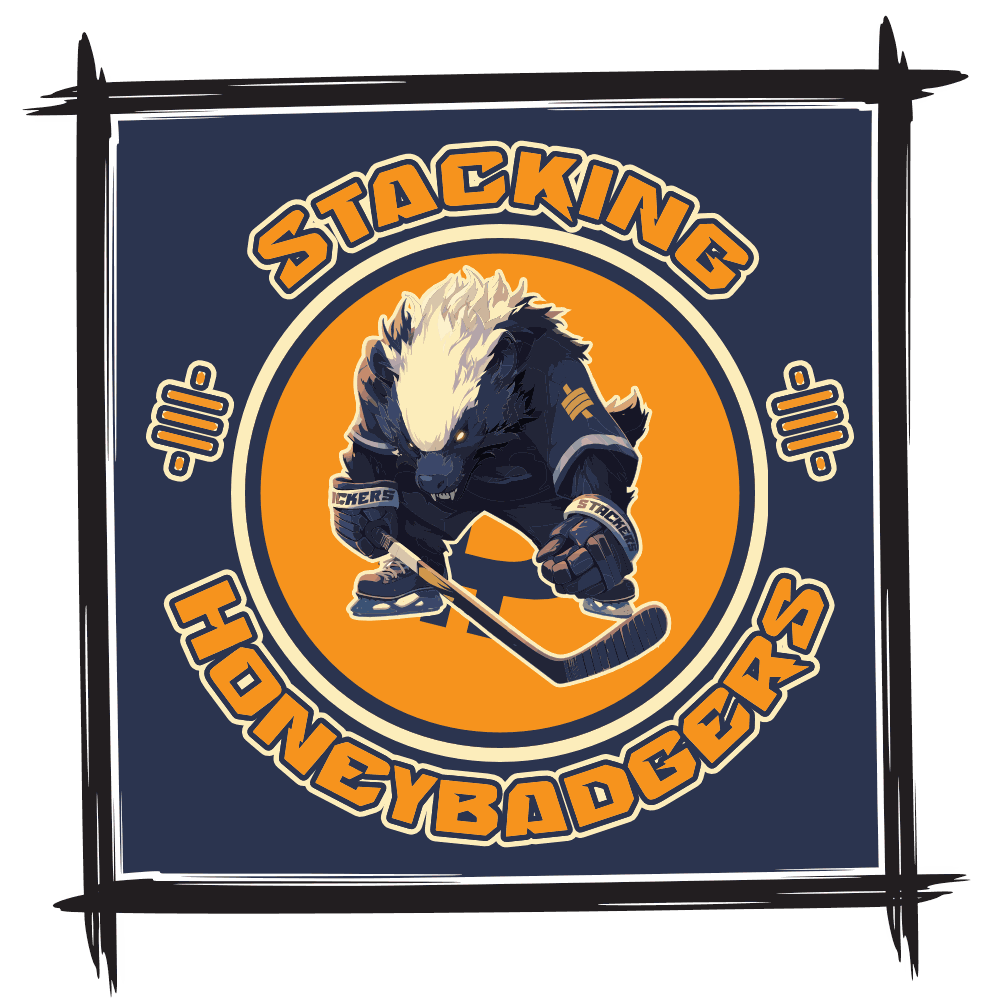 Stacking Honeybadgers - Bitcoin Eishockey Merchandise
