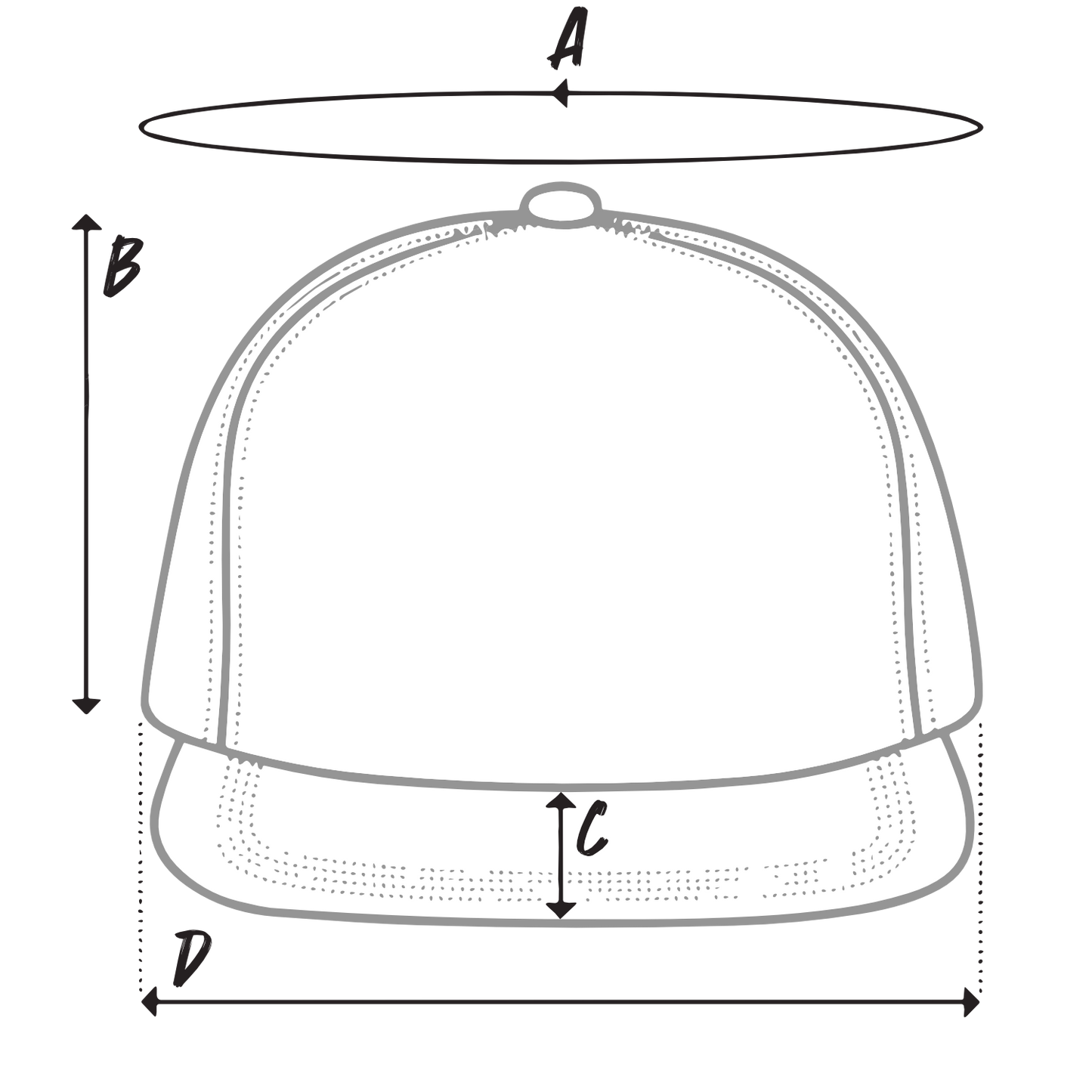 Description for the size chart.