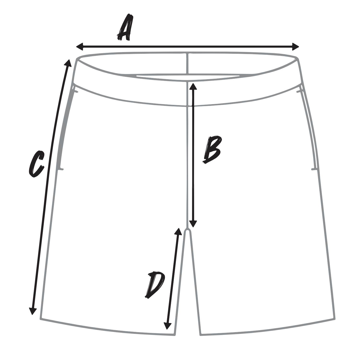 Description for the size chart.