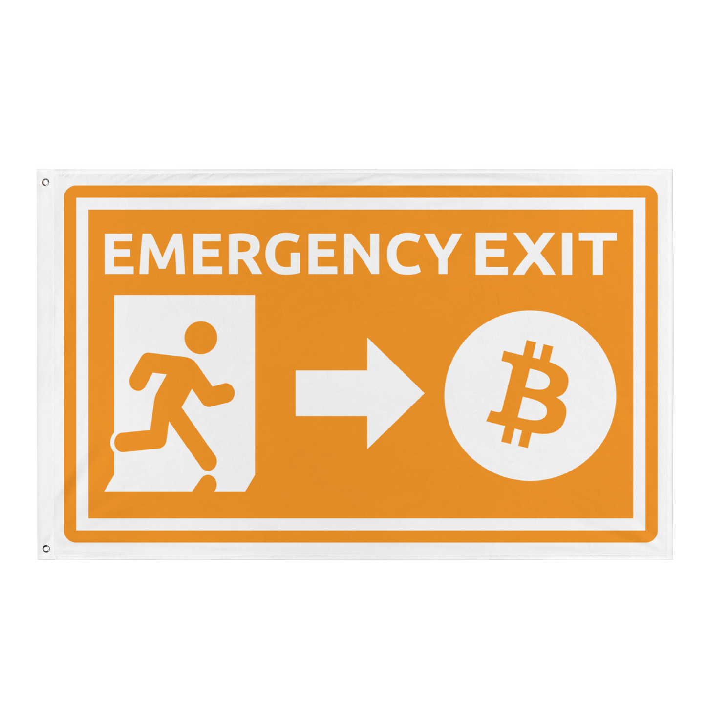 Emergency Exit Flagge