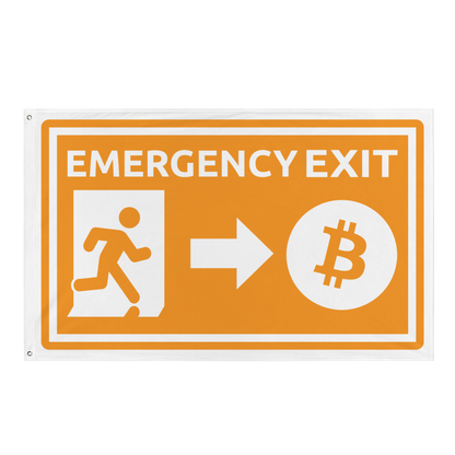 Emergency Exit Flagge
