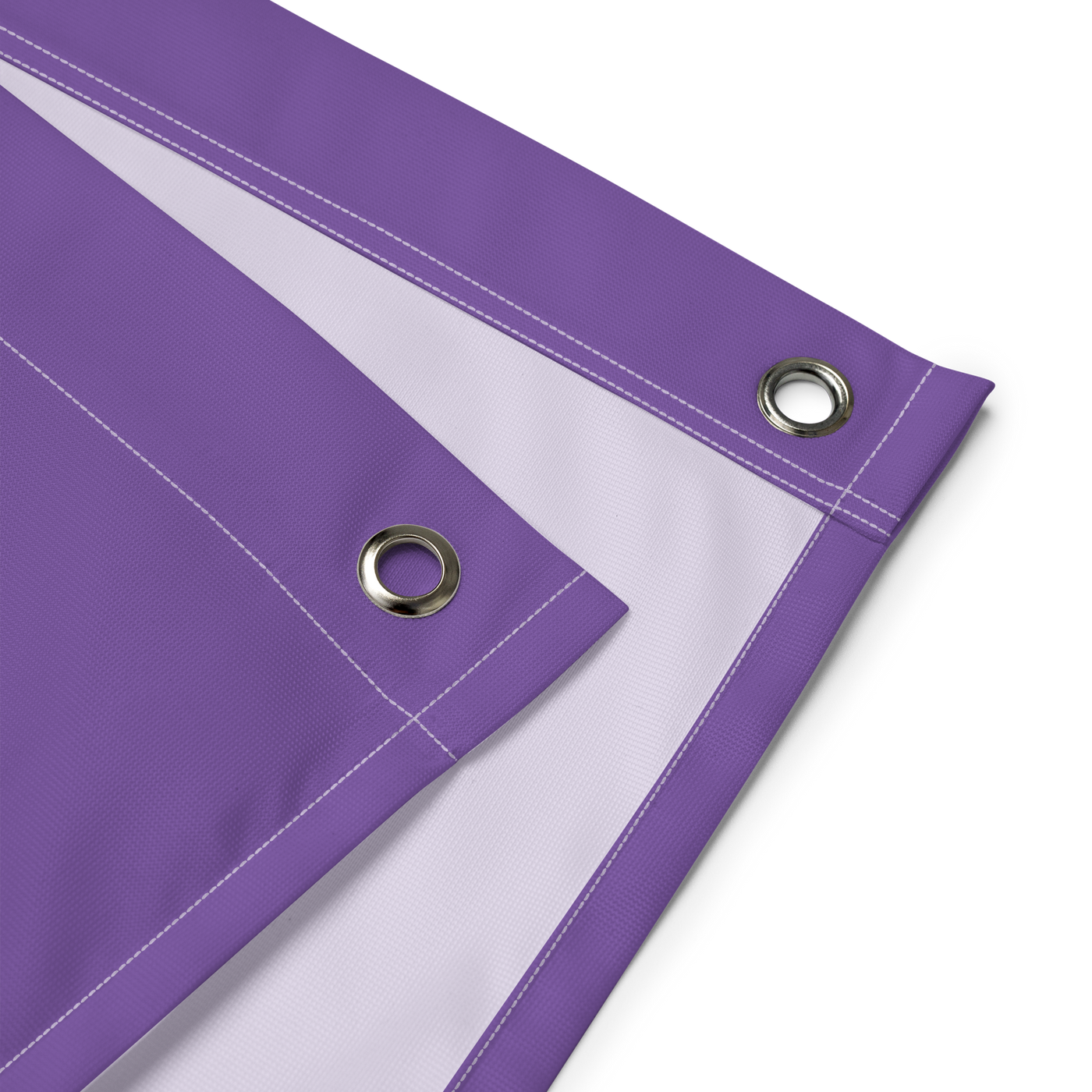 Zap It nostr flag, close-up of the eyelets.
