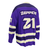 Certification logos for OEKOTEX and GRS on Nostr Hockey Jersey image