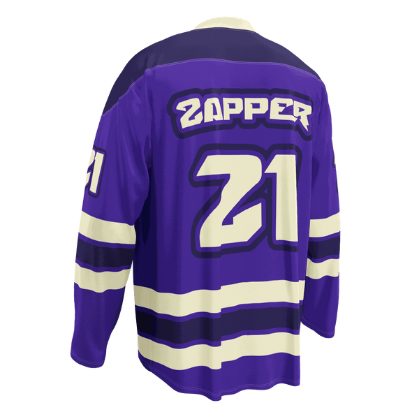 Certification logos for OEKOTEX and GRS on Nostr Hockey Jersey image