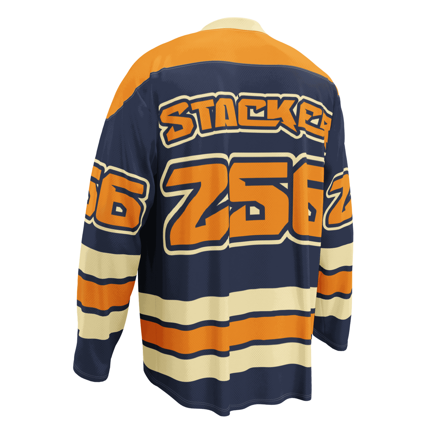 Stacking Honey Badgers Bitcoin Hockey Jersey with certification logos