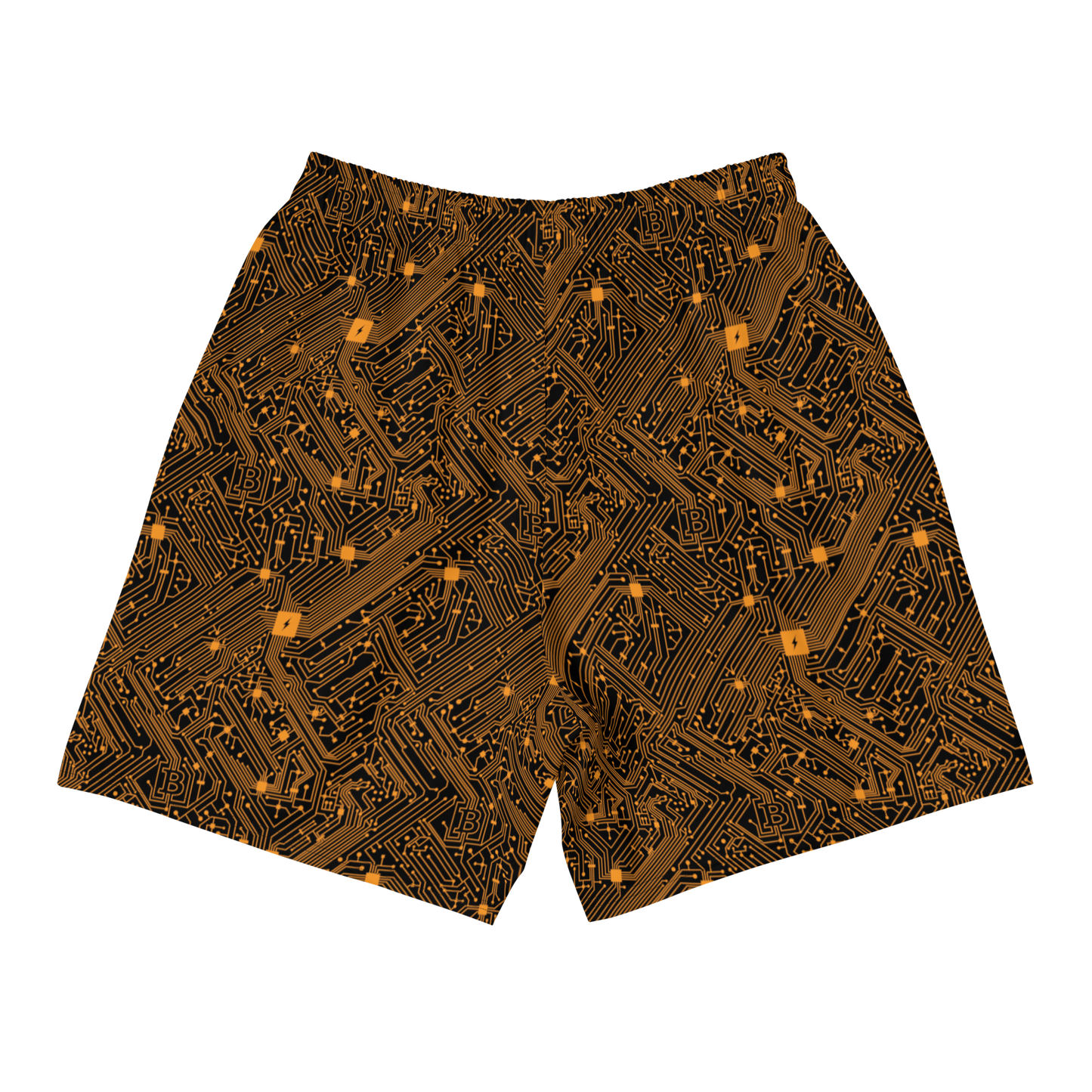 Circuit Board | Lange Unisex Bitcoin Sport Shorts