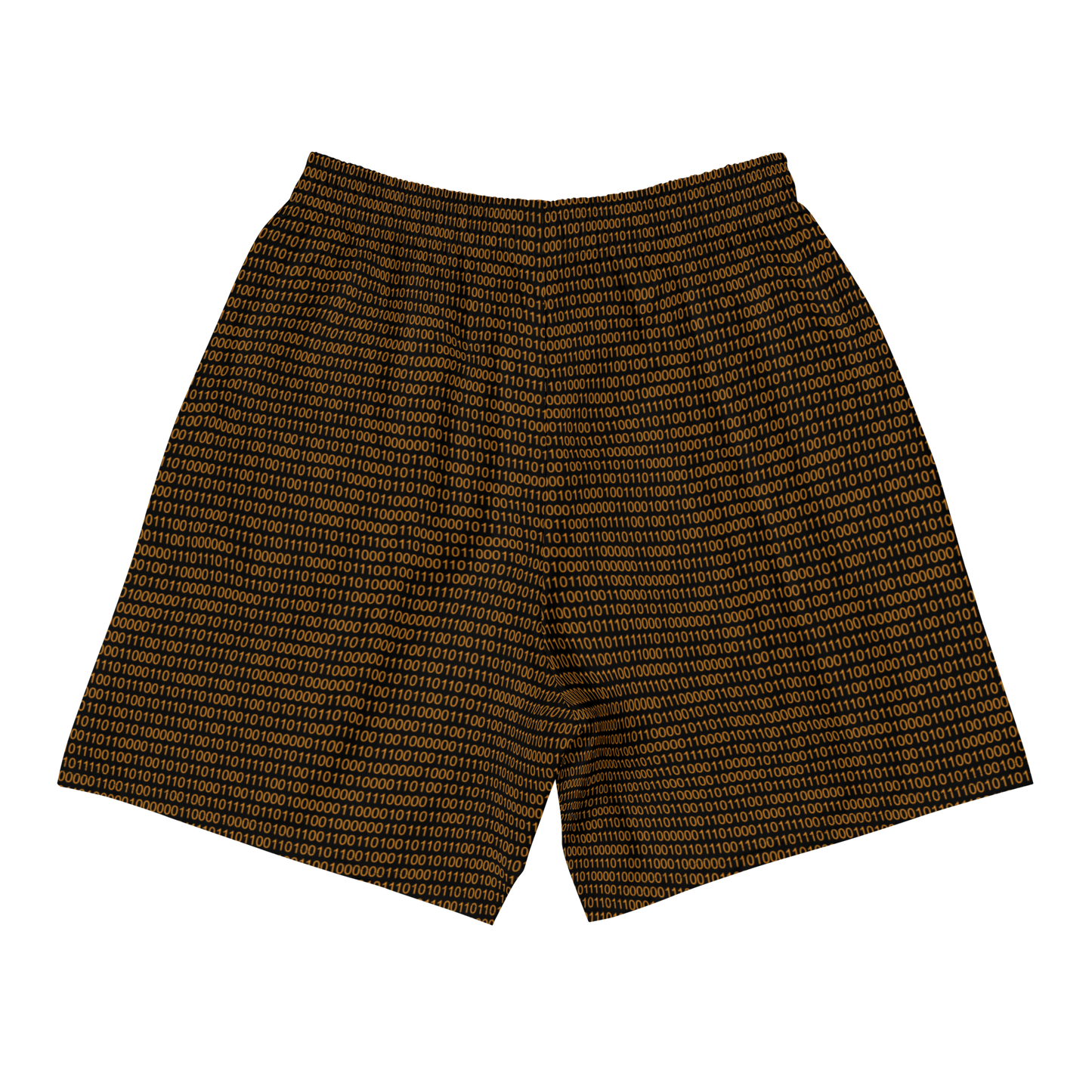 Bitcoin Binary | Lange Unisex Bitcoin Sport Shorts