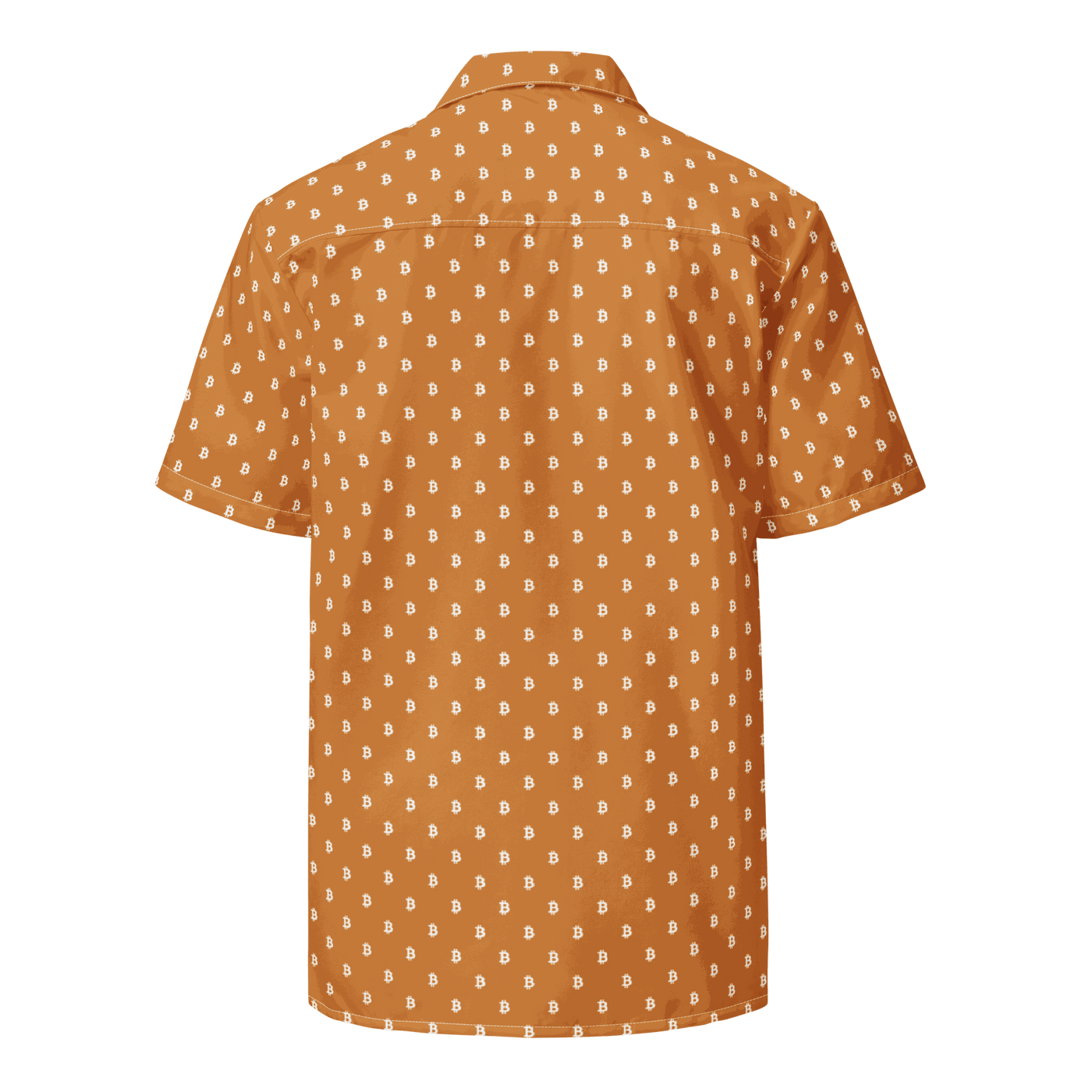 OEKO-TEX and GRS certification logos for Bitcoin Button Shirt