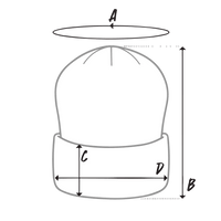 Description for the size chart.