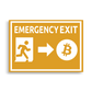 Emergency Exit Poster