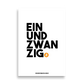 Einundzwanzig | Bitcoin Poster