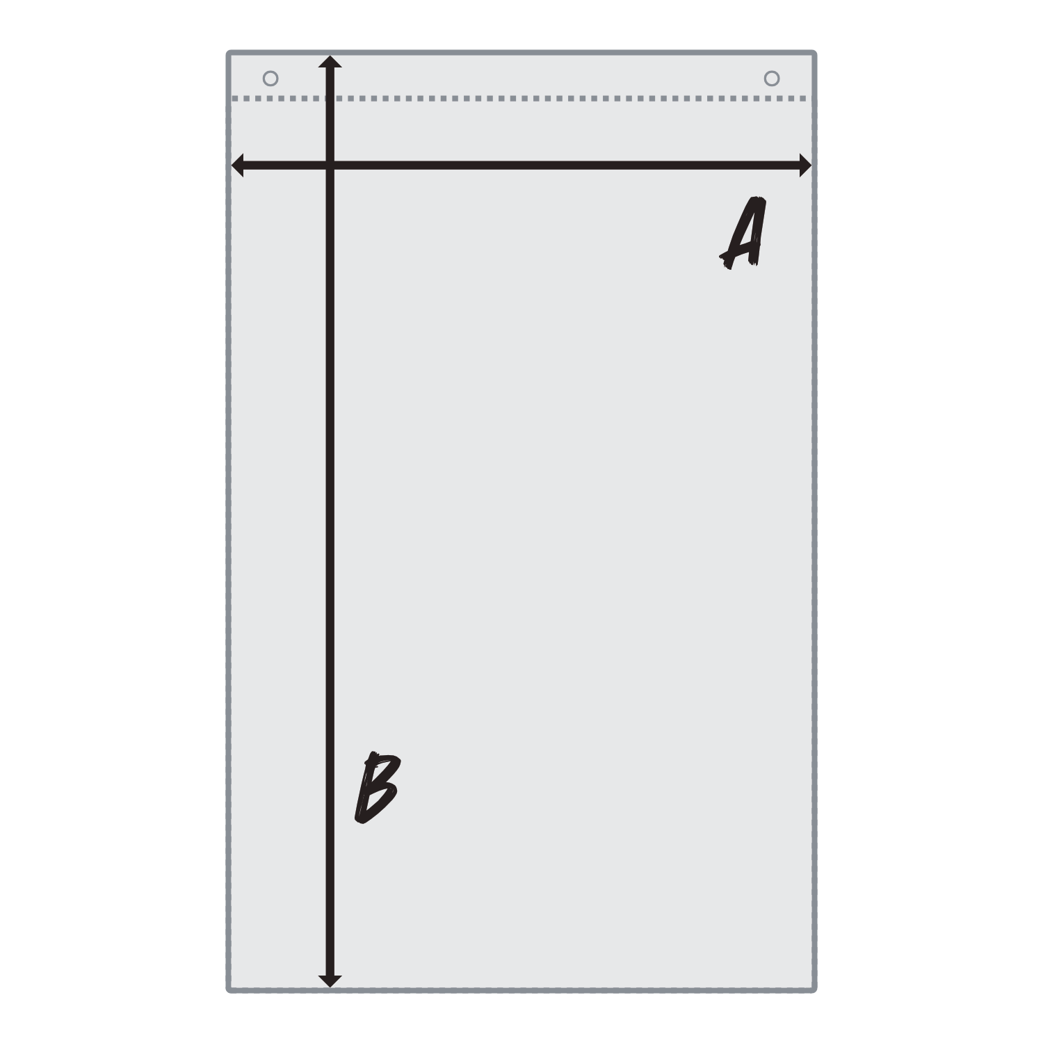 Description for the size chart.