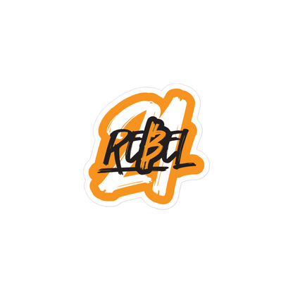 21 Rebel Logo Sticker