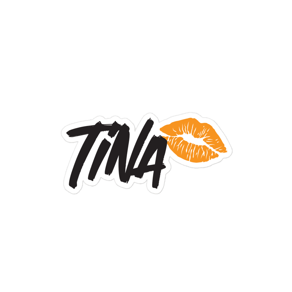TINA | Bitcoin Sticker
