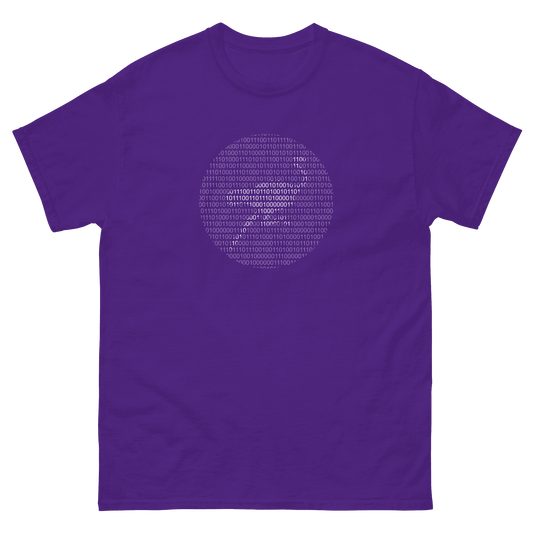 Nostr Binary | Purple Nostr T-Shirt