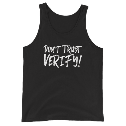 Don't Trust Verify! Unisex Tank Top