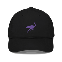 Nostrich Organic Bitcoin dad hat made of 100% organic cotton with adjustable closure and sustainable design