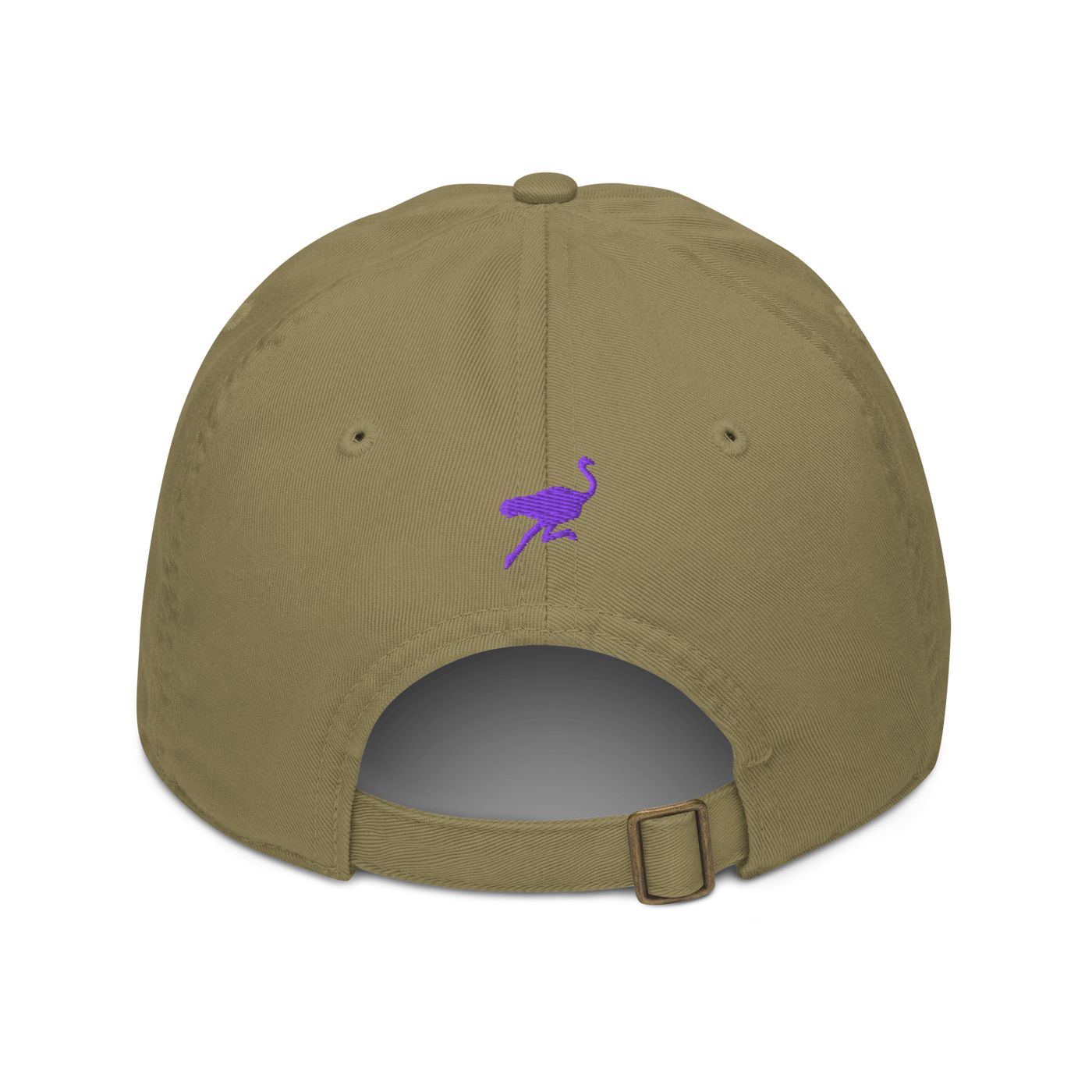 nPub? organic nostr dad hat in Jungle, back view.