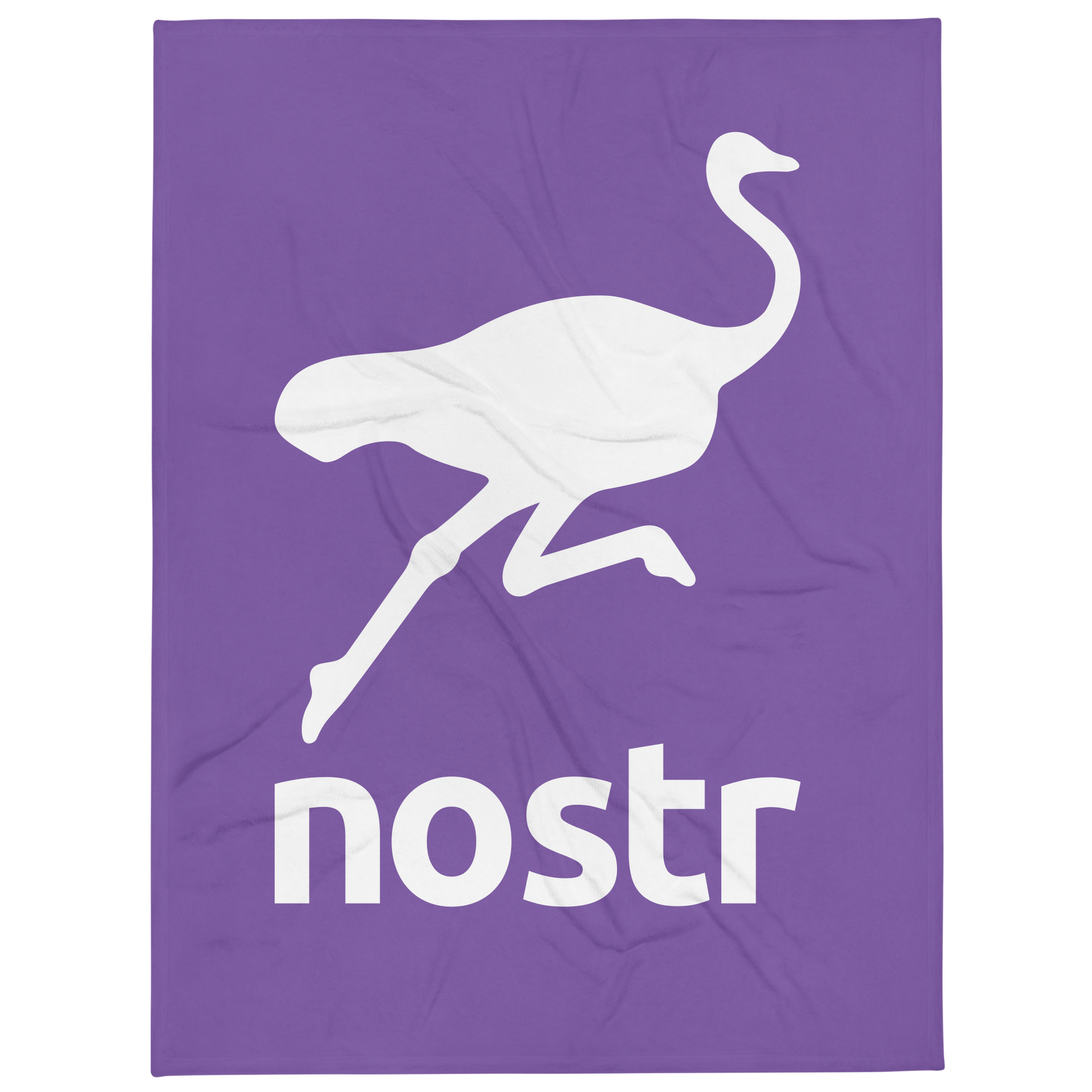 Front view of a nostr blanket.