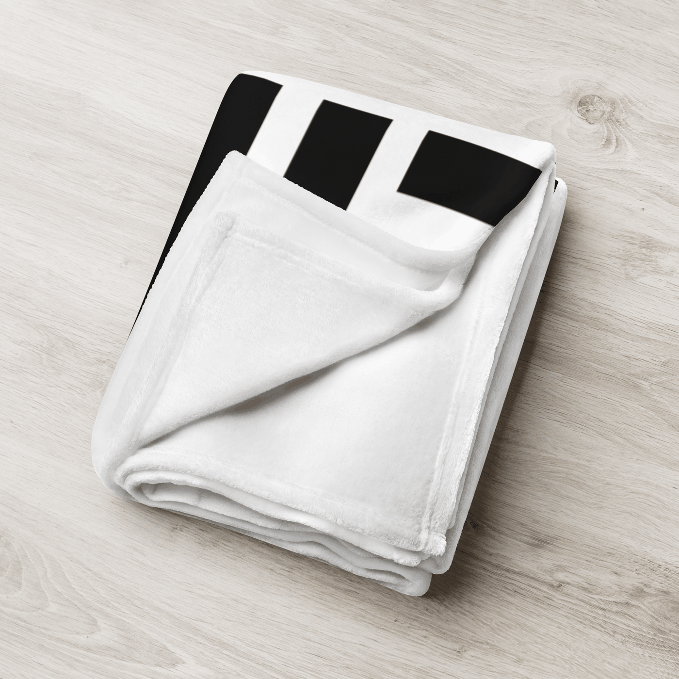 Einundzwanzig movement bitcoin throw blanket with soft silk touch and white reverse side
