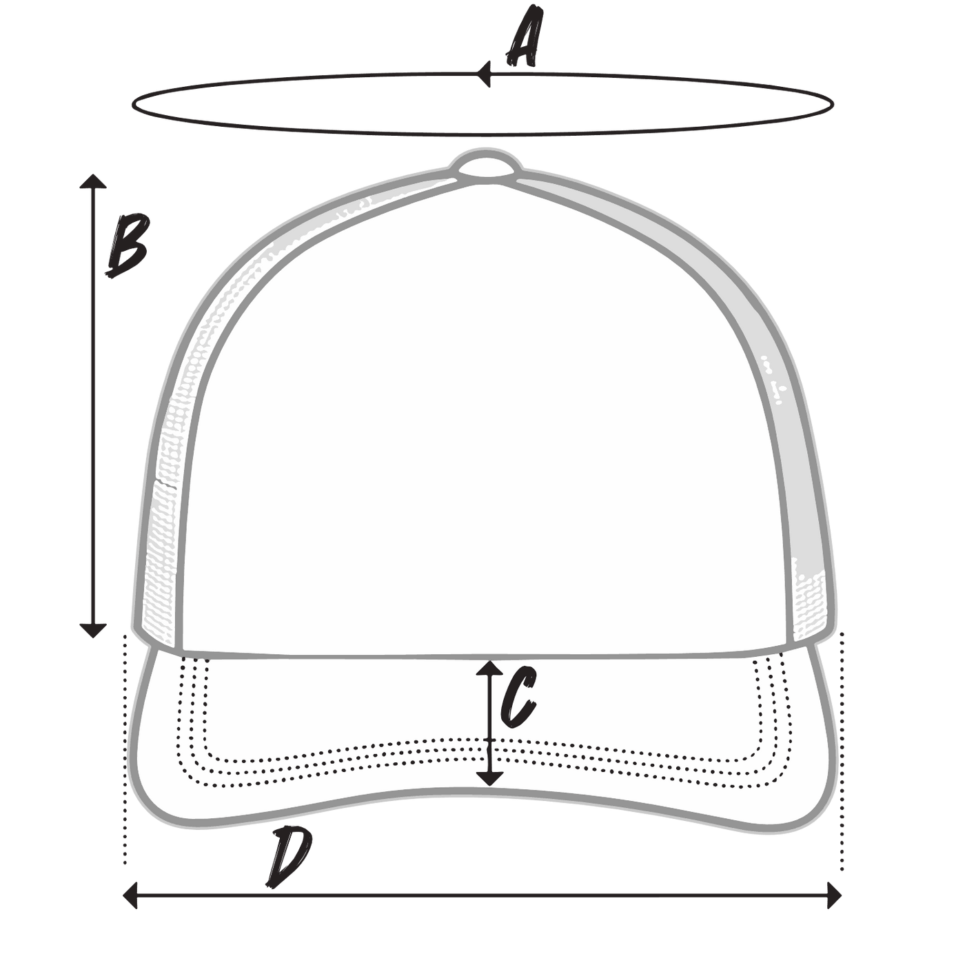 Description for the size chart.
