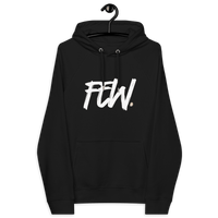 Eco-friendly few bitcoin hoodie with certification logos