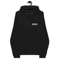 Anarcho Late Night Eco Raglan Hoodie with certification logos including OEKO-TEX, PETA, GOTS, OCS, and GRS