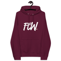 Certification badges for eco-friendly Few Bitcoin Hoodie including OEKO-TEX, PETA, GOTS, OCS, and GRS logos