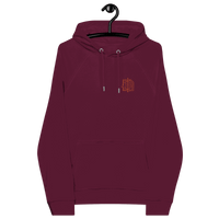 Embroidered eco-friendly circuit board bitcoin hoodie with certification logos