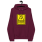 Danger! Fast Transactions | Öko-Raglan-Bitcoin-Kapuzenpullover