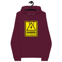 Certified eco-friendly Lightning Hoodie with Bitcoin fast transaction design
