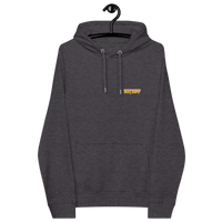Michael Monday Anarcho Late Night eco raglan hoodie with certification logos