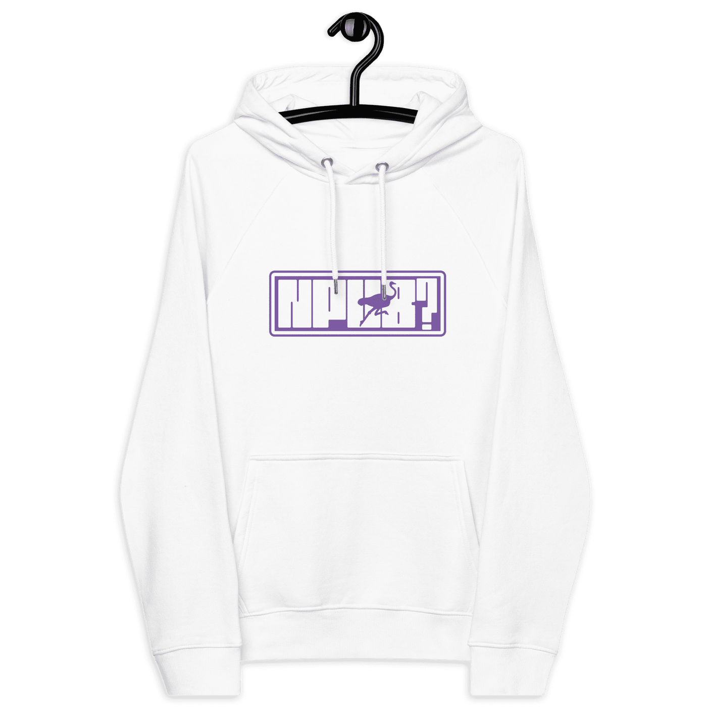 Eco-friendly nPub Nostr Hoodie with OEKO-TEX, PETA, GOTS, OCS, and GRS certifications