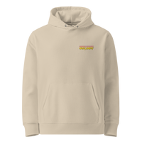 Desert Dust organic cotton Anarcho Late Night hoodie with the Michael Monday design, front view