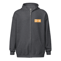 Emergency Exit Bitcoin zip hoodie promoting fairer future and financial freedom